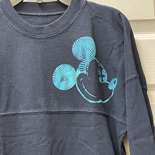 Walt Disney World Spirit Jersey Chłopiec L Niebieski Mickey Hawaii Aluni Cosplay Wakacje - Zdjęcie 1 z 14