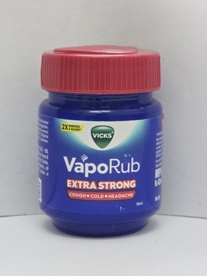 Vicks VapoRub Extra Strong, Linderung bei härtesten Erkältungen & Husten...