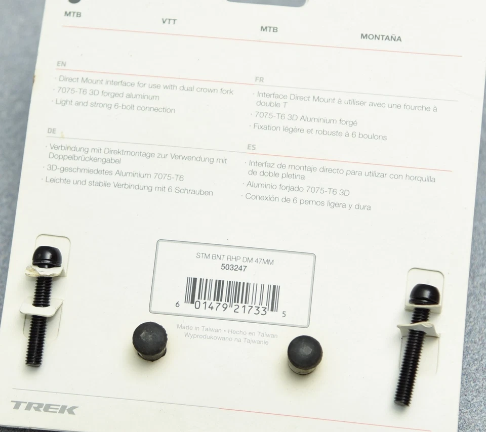 BONTRAGER RHYTHM PRO DIRECT MOUNT STEM, 4-Bolt Triple Clamp, 31.8mm, 47mm DH - Image 3 of 4