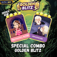   Gold Amortentia  Hermione's Arrival - Mono Poly Go Golden Blitz Sticker    