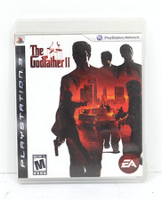 The Godfather II PlayStation 3 PS3 Video Game+Manual Mafia World Tested! Works!
