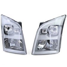 Scheinwerfer H4 mit Stellmotor Paar Links Rechts für Ford Transit 06-14 Scheinwerfer H4 mit Stellmotor Paar Links Rechts für Ford Transit 06-14