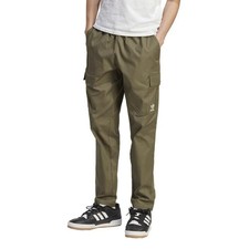  75 Adidas Originals Men's Woven Cargo Pants - Olive - Small - New With Tags