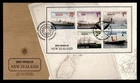 DR WHO 2012 NEW ZEALAND FDC SHIP VOYAGES S/S R79934
