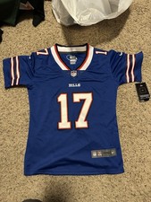 Buffalo Bills Josh Allen Blue Jersey Children Small