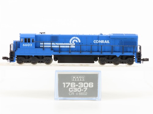 Locomotora diésel Kato 176-306 CR Conrail C30-7 escala N #6602  | Condition: Used