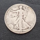 1947 50C Walking Liberty Half Dollar-D