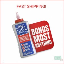 Weldbond Multi-Surface Adhesive Glue, Bonds Most Anything. Use as Wood Glue or o