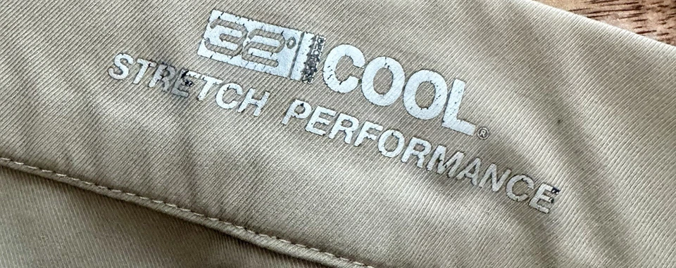 32 Degrees Cool Hombre Pantalones Cortos Rendimiento Elastizados Azul Y Caqui Lote Talla 38 Foto 4 de 4