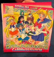 Sailor Moon Carddass 129 pieces with album, sold in bulk, many Kiras, original