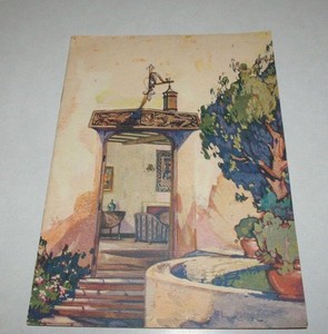 Old 1927 Steeltex for walls Home contractors interiors booklet Pittsburgh Pa