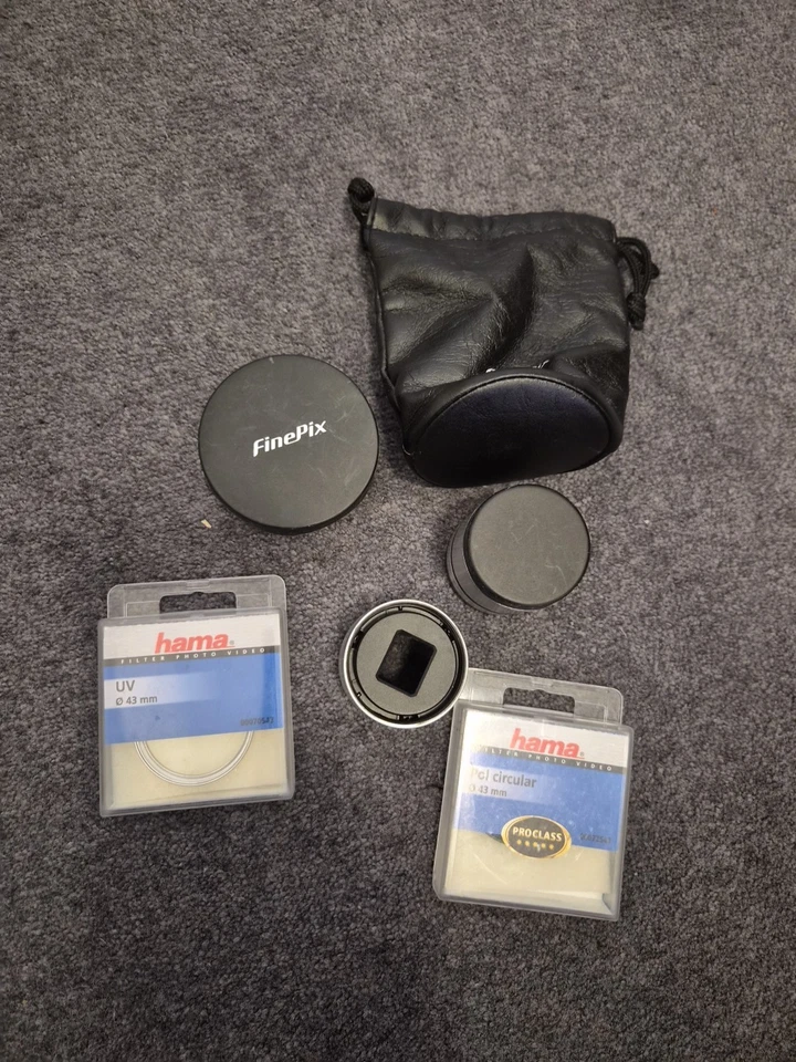 Fujifilm WL-FXE01 0.76x Wide Conversion & TL-FXE01 1.94x Tele Lens 43mm FinePix - Image 2 of 4