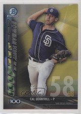 2017 Bowman Chrome Bowman Scouts Top 100 Cal Quantrill #BTP-58 r0j