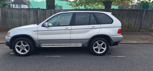 Silver 2003 BMW X5 3.0d Sport Auto 4WD Euro 4 5dr ESTATE Diesel Automatic - Picture 4 of 23