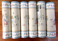 VTG Heartland Pattern Wallpaper Boarder 5+ Rolls Unopened (5 yds each) 80 Feet
