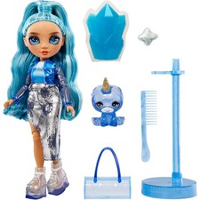 Classic Rainbow Fashion Doll- Skyler (blue)