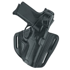 Funda para panqueques de tres ranuras - Beretta 92F, negra, mano derecha
