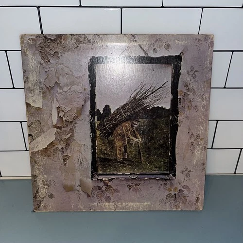 Led Zeppelin – IV Vinyl LP Record Album 1971 Atlantic SD 7208 – Gatefold