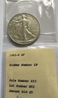 1942-D 50C Walking Liberty Half Dollar. XF Very Nice Been Sealed 40 Years
