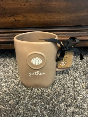 Rae Dunn Gather Autumn Fall Pumpkin Mug