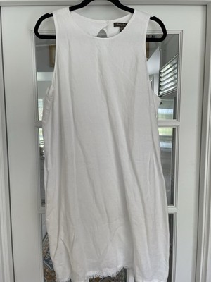 Tommy Bahama Linen Shift Dress White Vacation Dress XL | eBay Tommy Bahama Linen Shift Dress White Vacation Dress XL | eBay