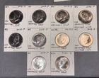 2016 2017 2018 2019 2020 P+D Kennedy Half Dollar Set ~ From Original Mint Rolls