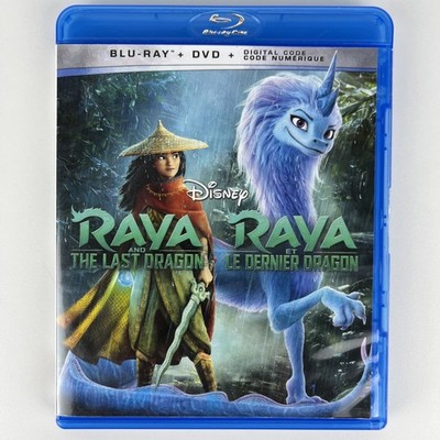 Raya and the Last Dragon (2021, Widescreen, HD) Blu-Ray + DVD Disney, En/Fr/Sp