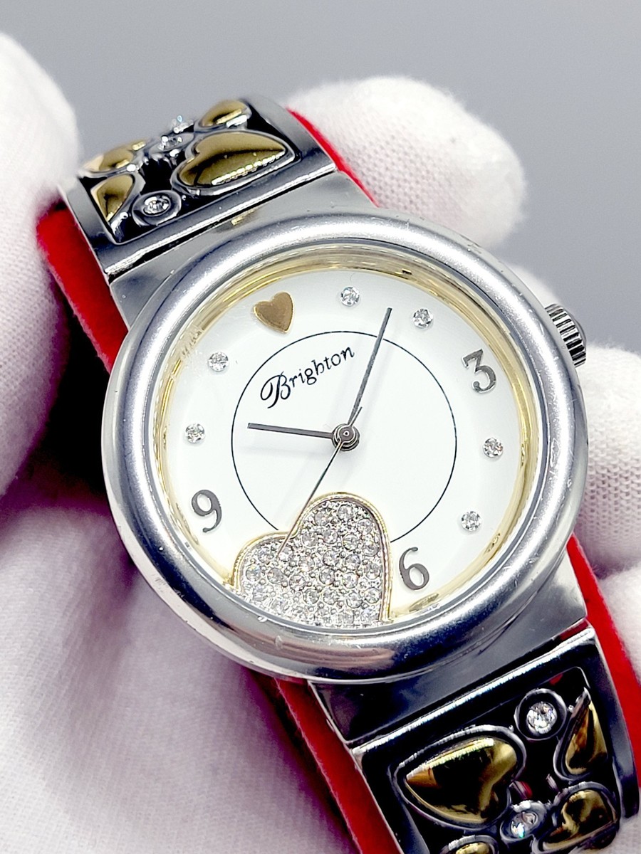 Brighton Gramerey Park Watch Brighton Gramercy Park Watch Womens 35mm Crystal Hearts Two  main image 4
