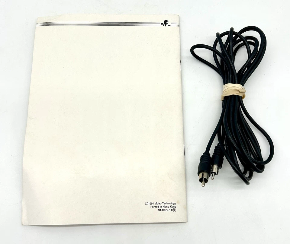 Vintage 1990s VTech Video Painter NO STYLUS With Video Cable & Original Manual - Image 3 of 4