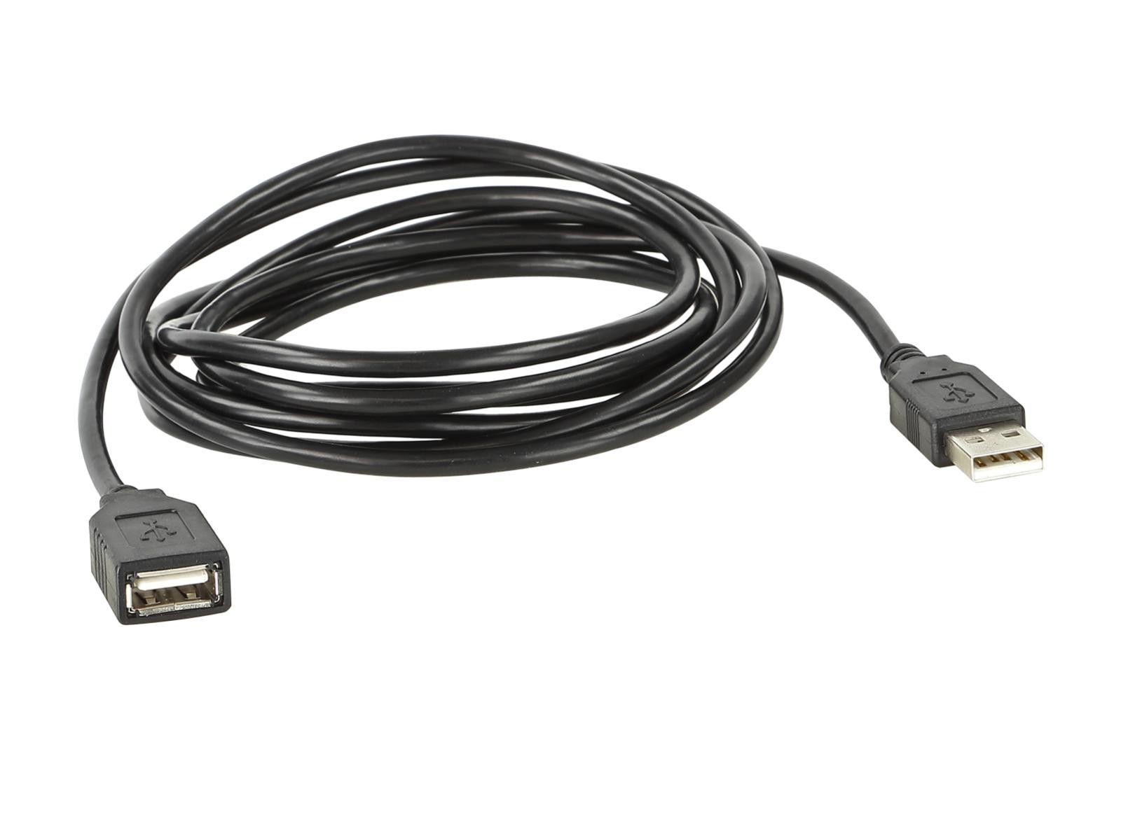 Rallonge USB 200cm mâle femelle pour câble de transfert informatique