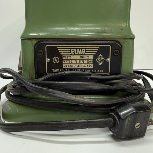 VIntage 1955 Elna Supermatic Sewing Machine Model 722010 UNTESTED - Picture 7 of 20