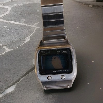  Seiko ATLANTIS BOND J. 0674-5009 LCD Original Vintage