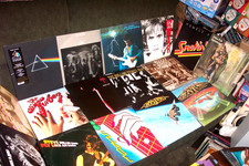 20 -CLASSIC ROCK LP LOT w PINK FLOYD, ROLLING STONES, QUEEN, JIMI HENDRIX, U2