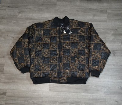 Money Print Five Elementz Coat Embroidered Logo Rap Hip Hop Size 5XL NWT