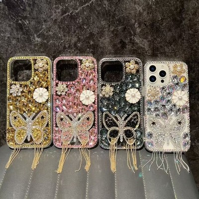 Diamond Butterfly Tassel Case For Honor 600Lite/400/X5C/X6B/X6C/X6D/X8D/X9 Cover
