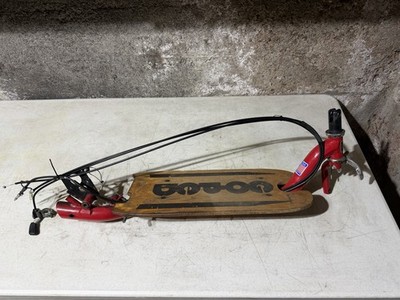 Go-ped Scooter Goped Geo Sport Frame Oem Deck Parts Vintage Goped Fork Cables
