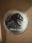 2020 Elizabeth II Niue $2 Jurassic Park 1oz. .999 Silver Round