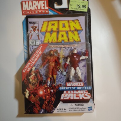 Iron Man vs. Mandarin Marvel Universe Greatest Battles Comic Packs 2011.