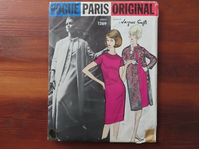 Jacques Griffe Vogue Paris Original 1269 Coat and Dress Size 16