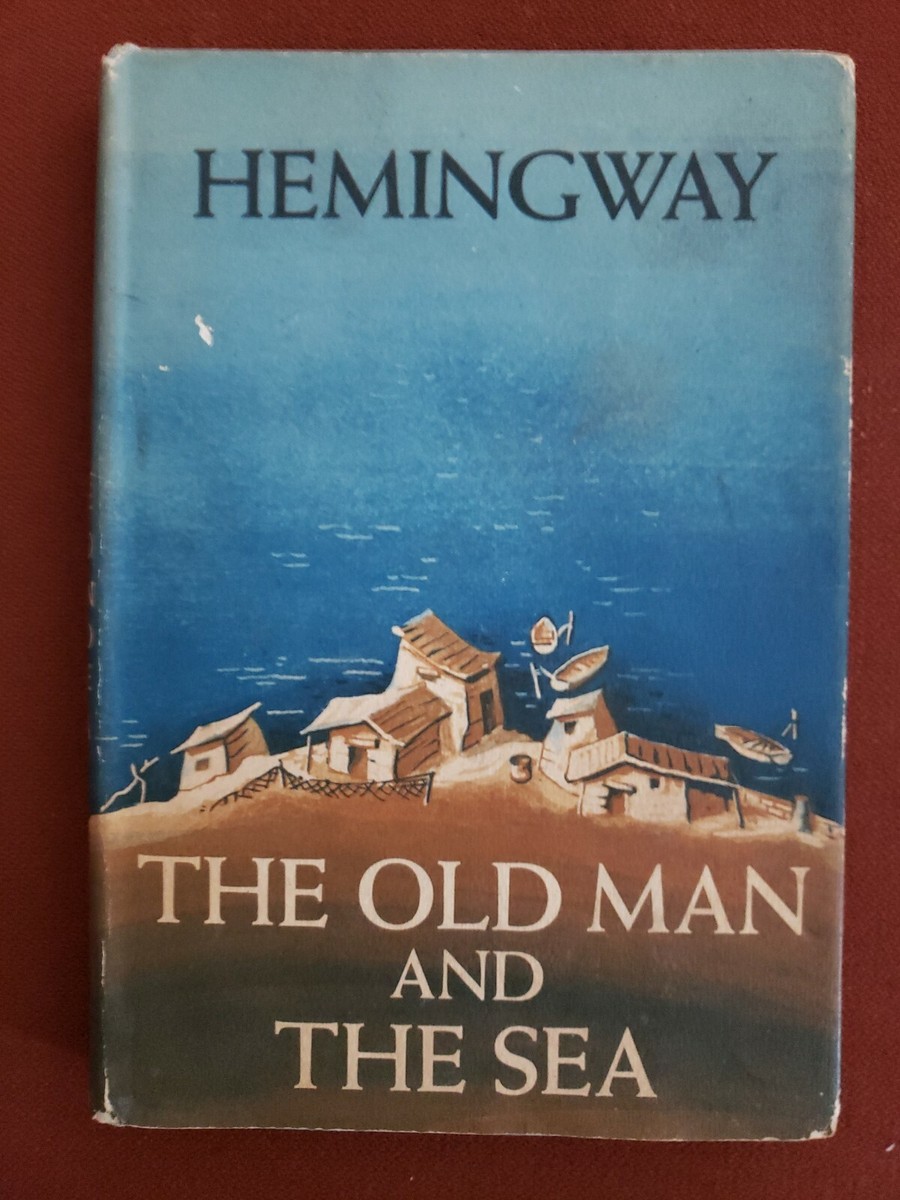 The Old Man And The Sea Ernest Hemingway- 1st Edition/1st Print-Seal+