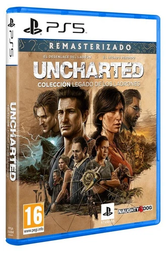 UNCHARTED COLECCION LEGADO DE LOS LADRONES PS5 PAL ESPAÑA NUEVO FISICO ESPAÑOL
