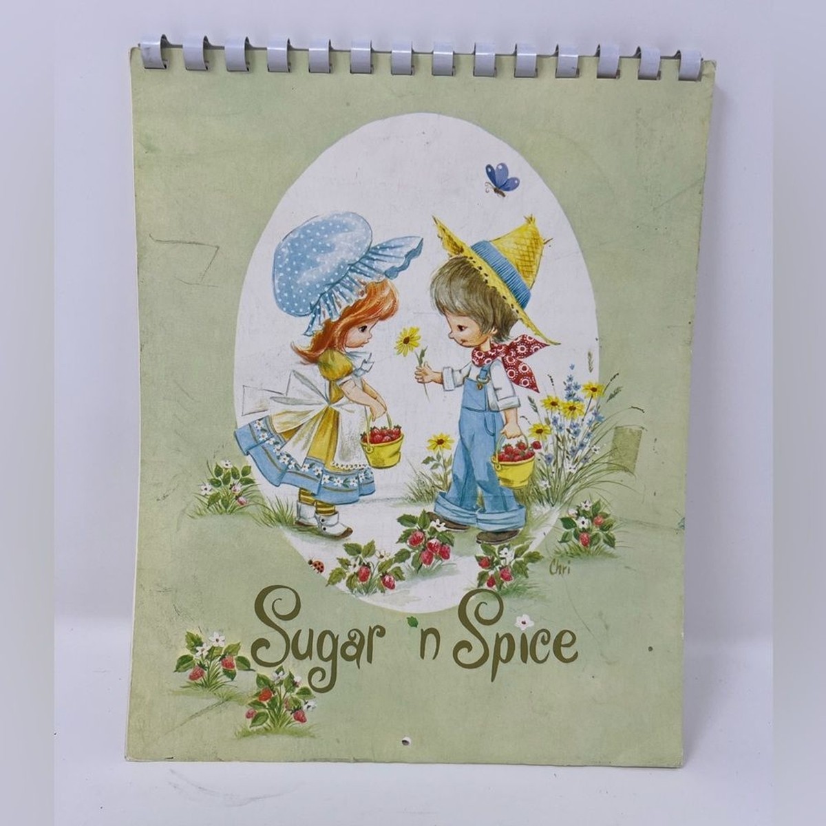Vintage 1976 Sugar n Spice Calendar Stancraft Products Little Boy