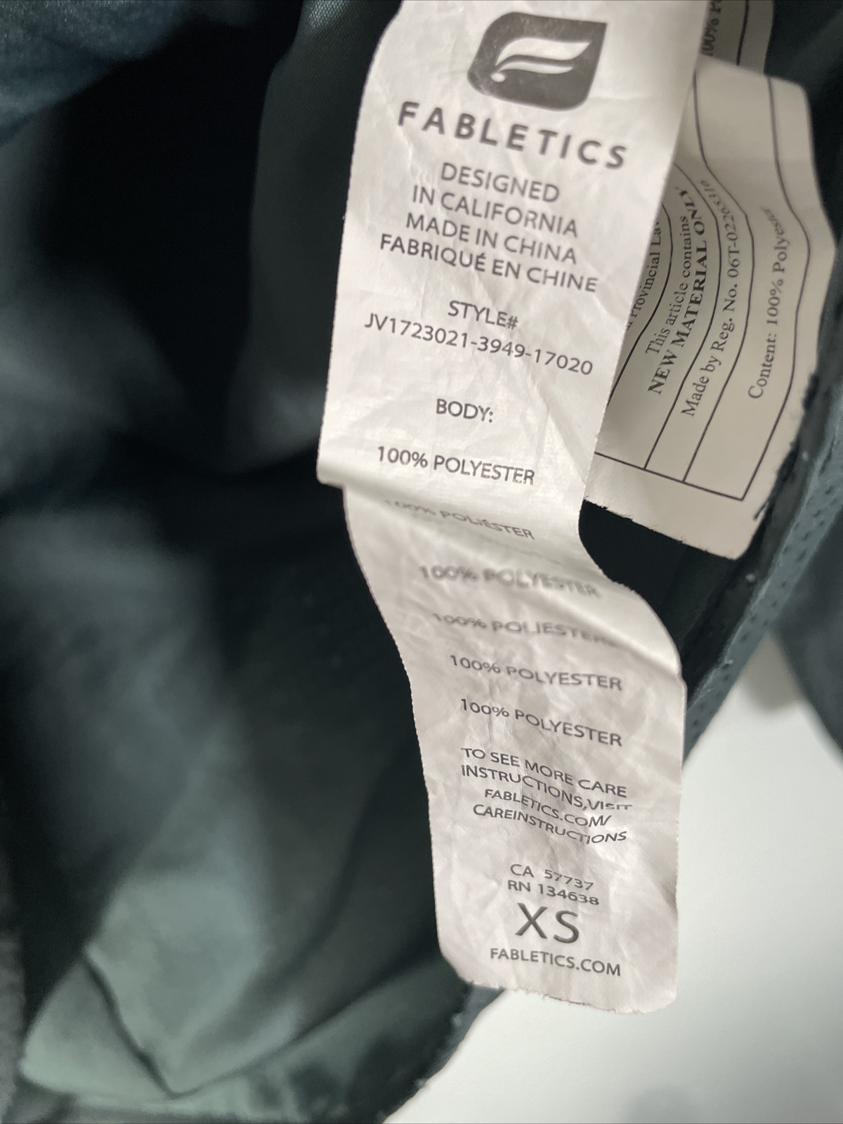 Fabletics Liora Pullover Jacket Perforated Windbr… - image 3