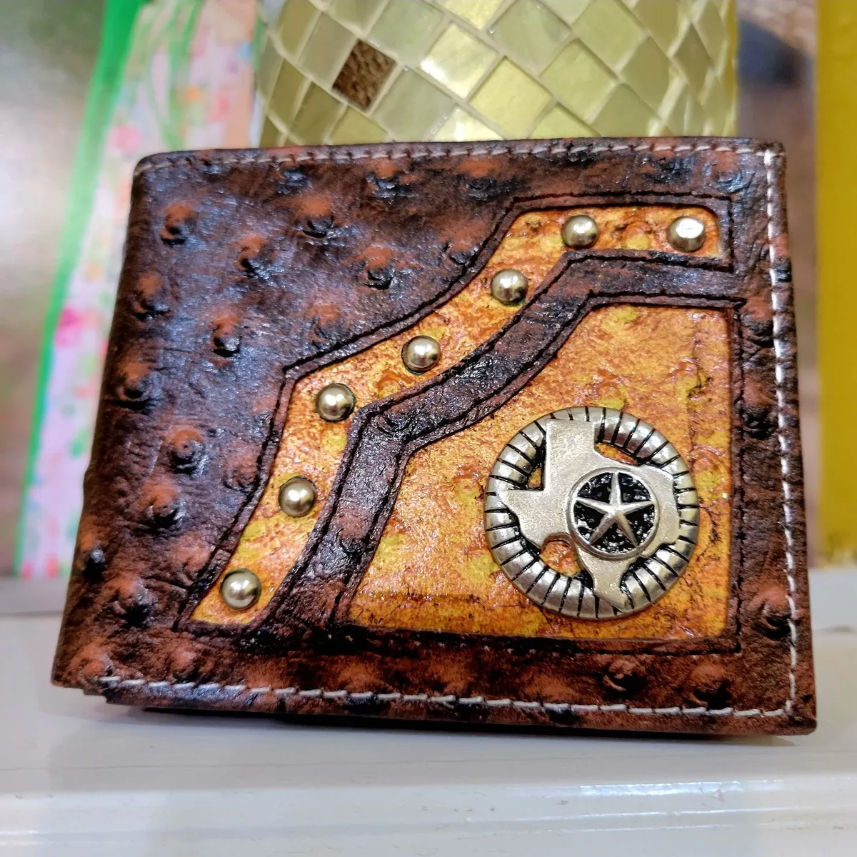 Wallet Ostrich Designer Wallets for Men