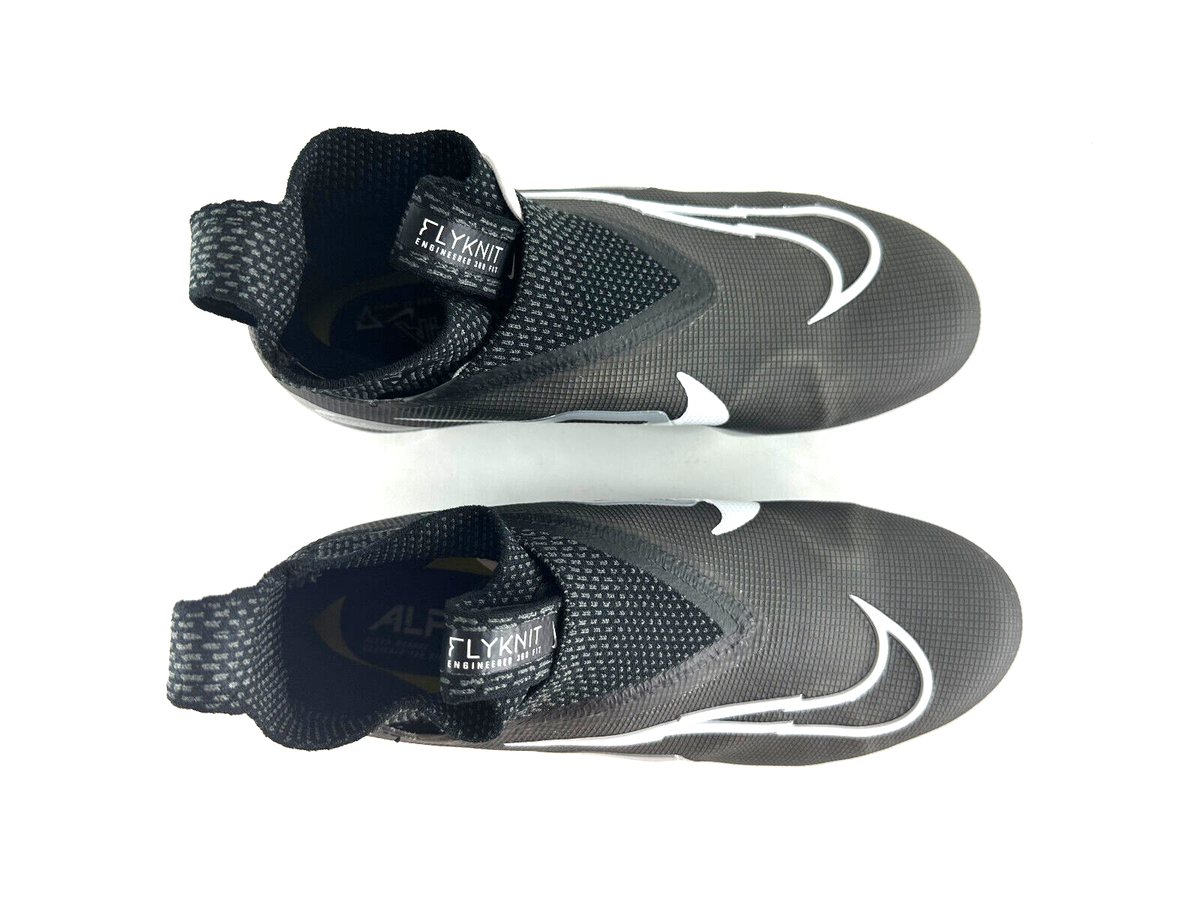 Nike Alpha Menace Elite 3 Cleats Flyknit Black Sz‎ 10.5 CT6648-001 New Football 13.5 Mens Nike Alpha Menace Elite 3 Flyknit Football Cleats  main image 3