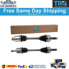 TRQ Front CV Axle Assembly Set Fits 2003-2005 Honda Civic