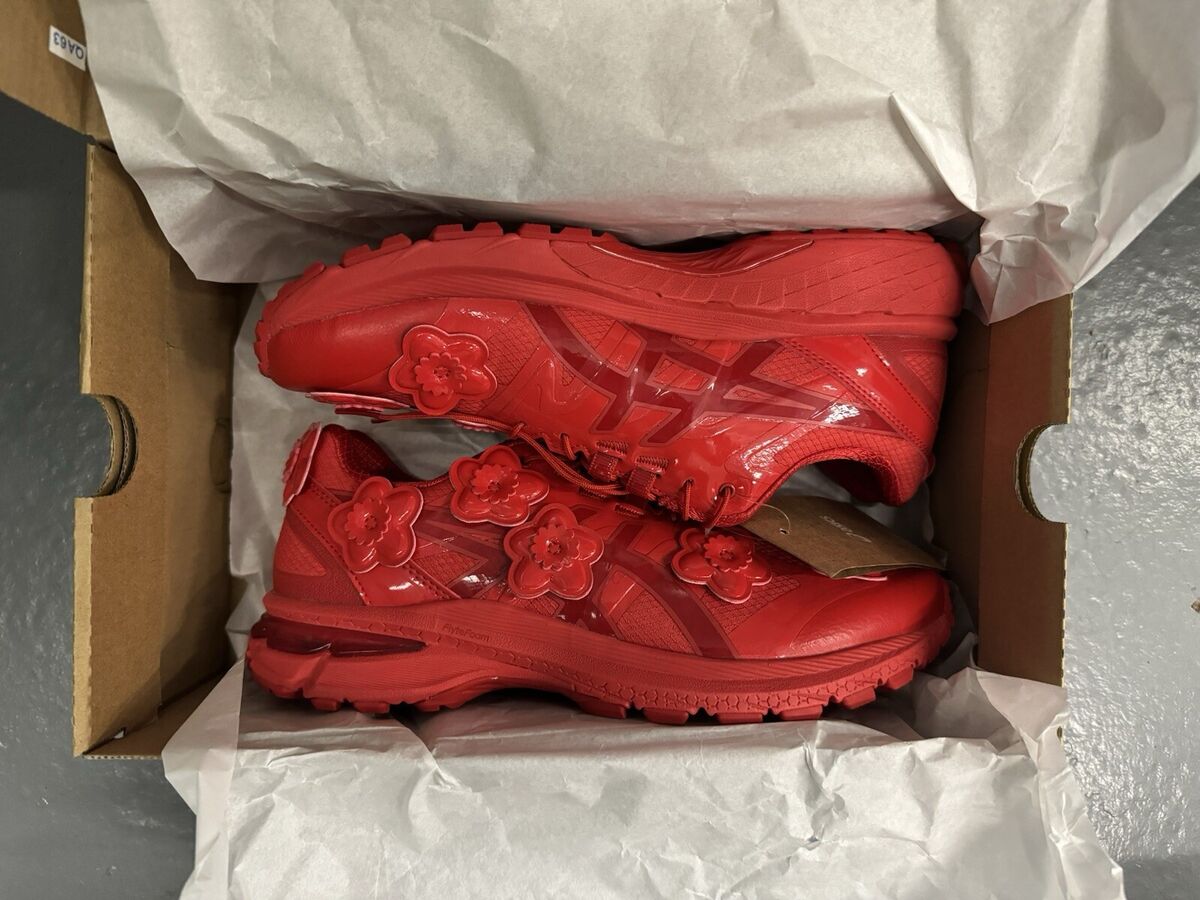 Asics x Cecilie Bahnsen Gel-Terrain Red Size 8 Women's Brand Asics x Cecilie Bahnsen Gel-Terrain Red Size 8 Women's Brand