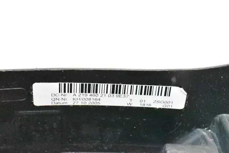 03-09 Volante Mercedes W219 CLS550 CLS63 AMG negro A2194602103 OEM Foto 3 de 4