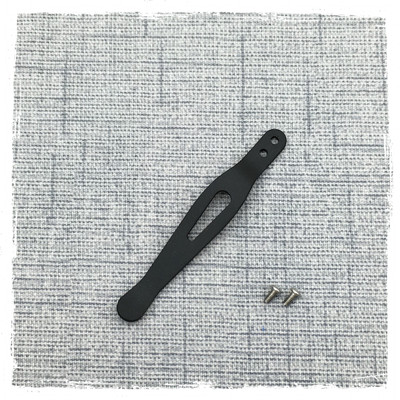 Black Titanium Pocket Clip Made For Zero Tolerance ZT0550 ZT0560 Hinderer ZT0561