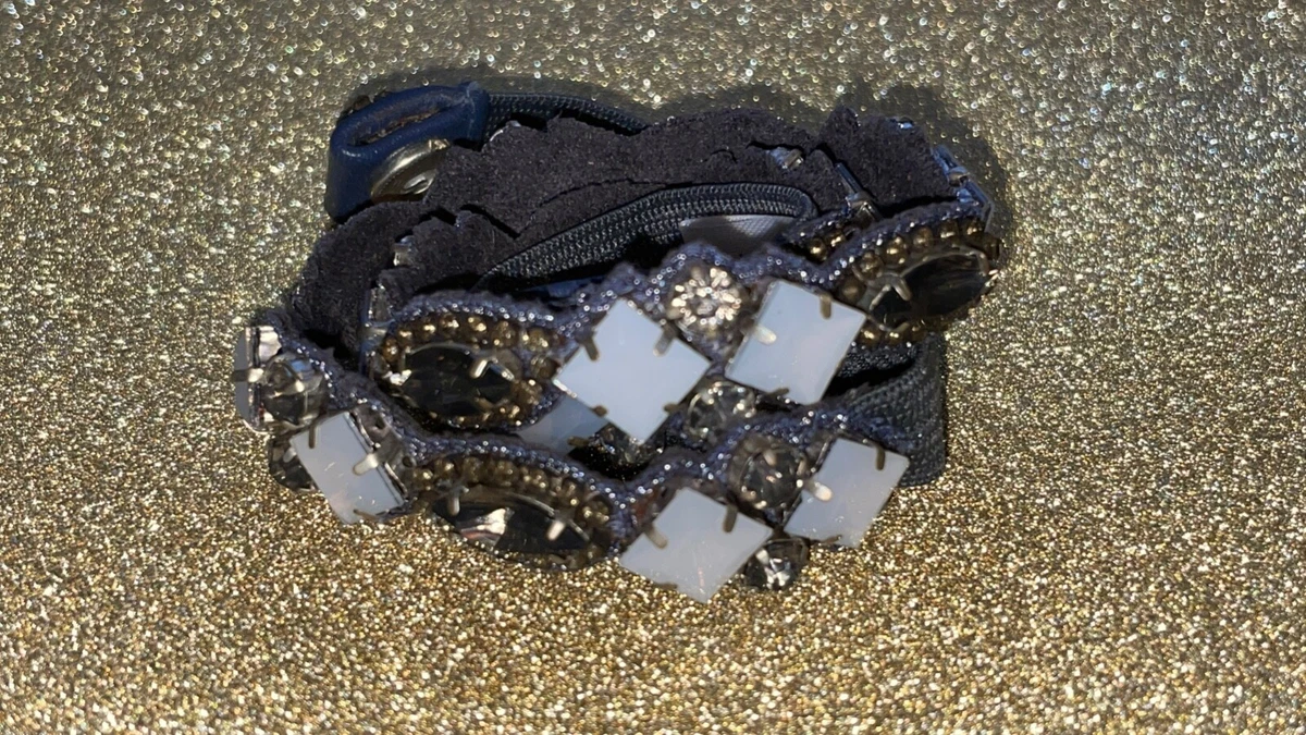 ANTHROPOLOGIE Rhinestone-Studded Belt KorhLeoh Rhinestone Belt for Women Men - Sequin Diamond  main image 4